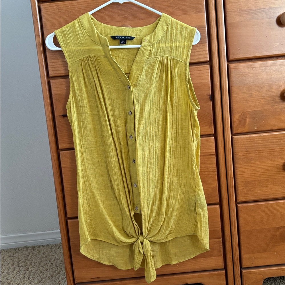 Yellow Tank Top